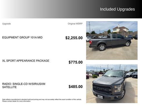 Used 2016 Ford F150 XL w/ Equipment Group 101A Mid RWD image 5