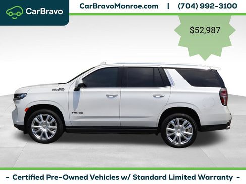 Certified 2022 Chevrolet Tahoe High Country AWD/4WD image 2