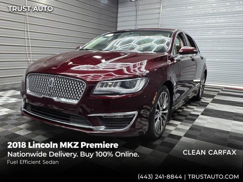 Used 2018 Lincoln MKZ Premiere FWD image 1