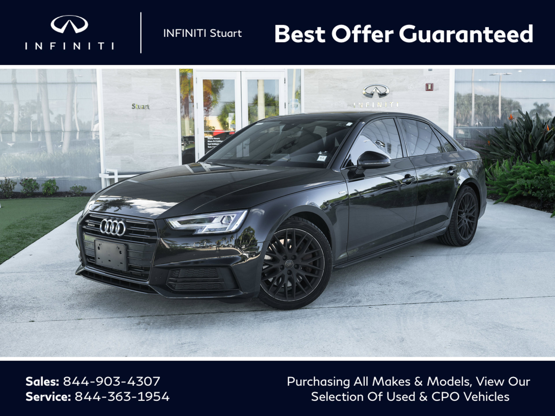 Used 2018 Audi A4 2.0T Premium Plus w/ Premium Plus Package AWD/4WD 360° Tour