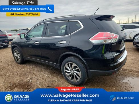 Used 2015 Nissan Rogue SL w/ SL Premium Package AWD/4WD image 3