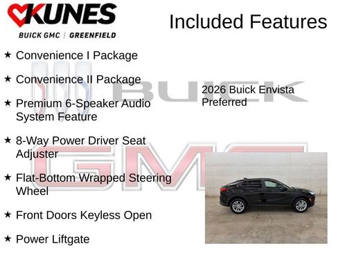 New 2026 Buick Envista Sport Touring w/ Convenience I Package FWD image 3