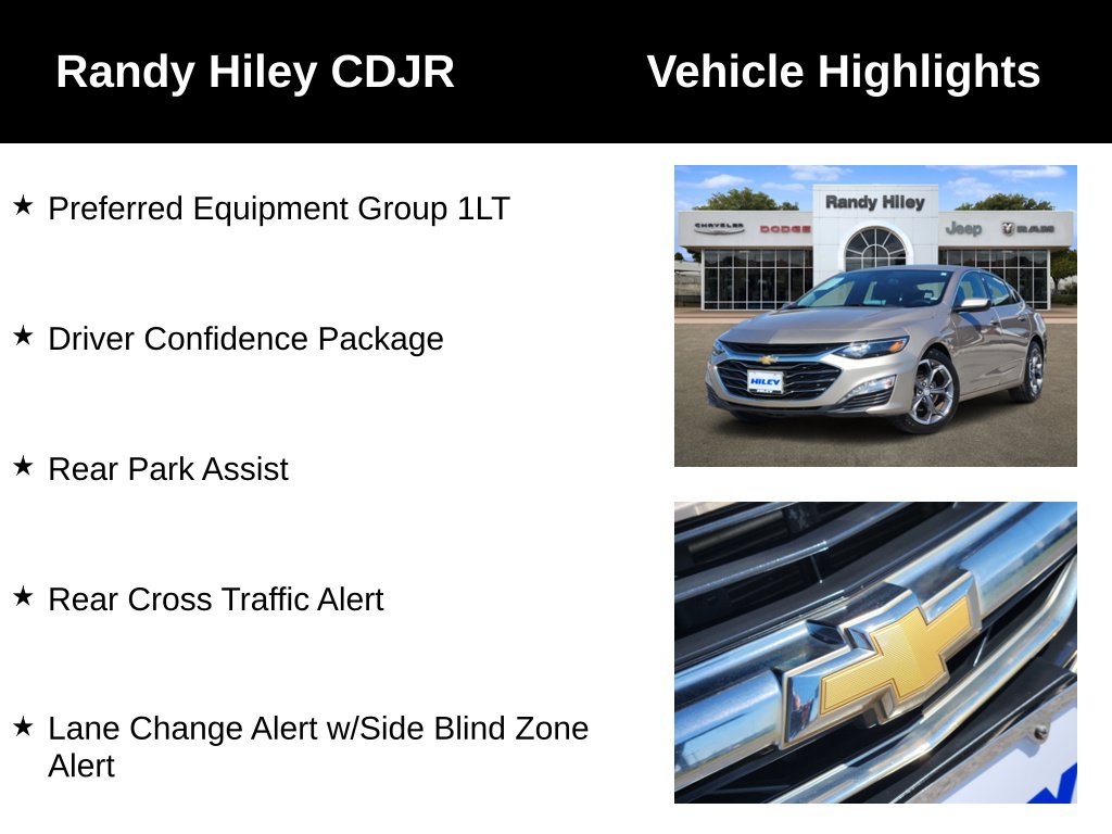 Used 2023 Chevrolet Malibu LT w/ Driver Confidence Package FWD image 5