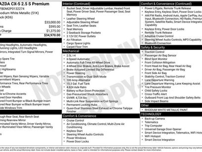 Certified 2023 MAZDA CX-5 AWD 2.5 S w/ Premium Package