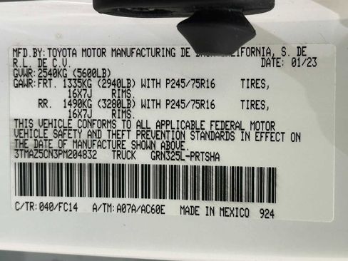 Certified 2023 Toyota Tacoma SR5 RWD image 30