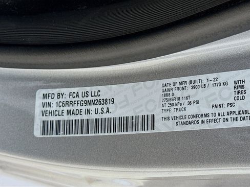 Used 2022 RAM 1500 Big Horn image 30