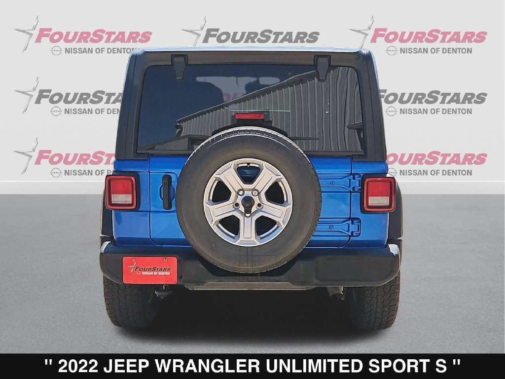 Used 2022 Jeep Wrangler Unlimited Sport AWD/4WD image 5