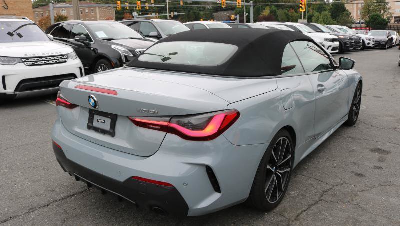 Used 2022 BMW 430i Convertible w/ M Sport Package RWD image 7
