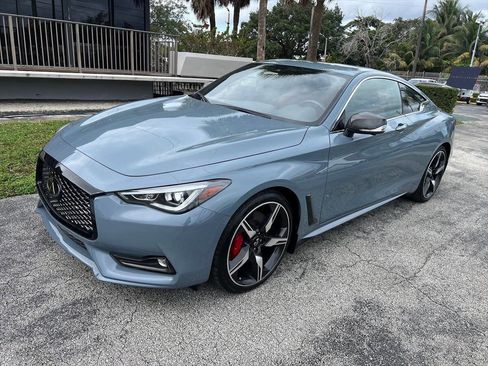 Used 2021 INFINITI Q60 Red Sport 400 w/ Carbon Fiber Package image 2
