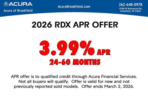 New 2026 Acura RDX SH-AWD w/ Advance Package image 16