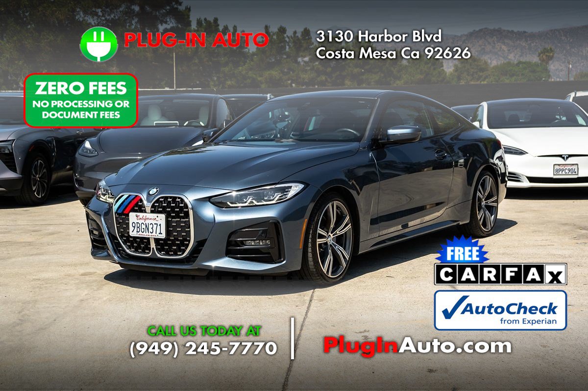 Used 2022 BMW 430i Coupe w/ M Sport Package RWD image 1