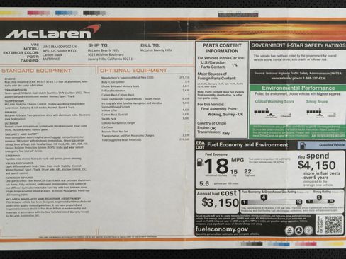 Used 2013 McLaren MP4-12C Spider image 24