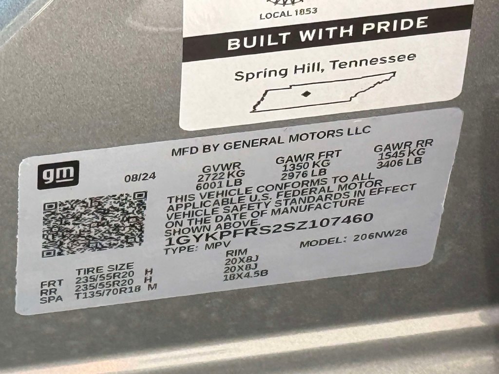 Certified 2025 Cadillac XT6 Premium Luxury w/ Platinum Package AWD/4WD image 35
