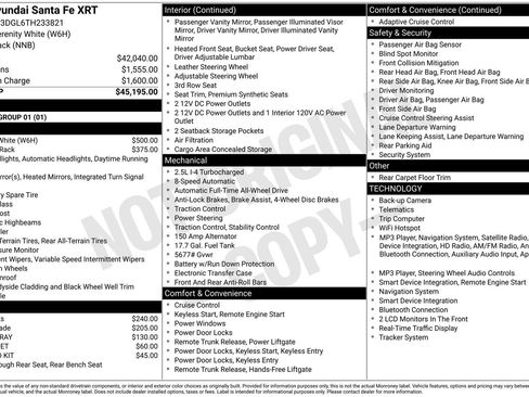 New 2026 Hyundai Santa Fe XRT AWD/4WD image 20
