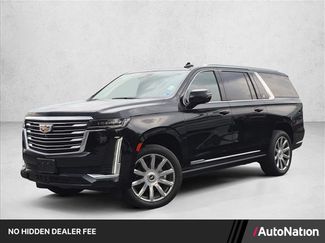 Used 2021 Cadillac Escalade ESV Premium Luxury Platinum w/ Heavy-Duty Trailer Package AWD/4WD video 1