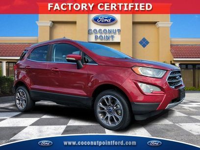Certified 2020 Ford EcoSport Titanium