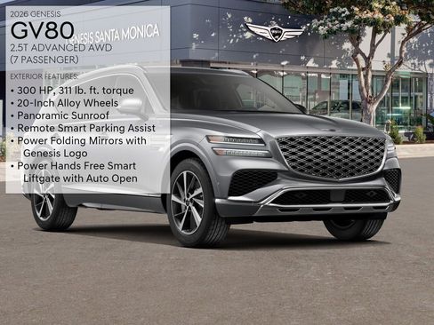 New 2026 Genesis GV80 2.5T Advanced AWD/4WD image 10