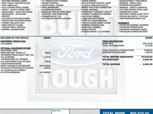 Used 2024 Ford F150 STX w/ STX Black Appearance Package image 2