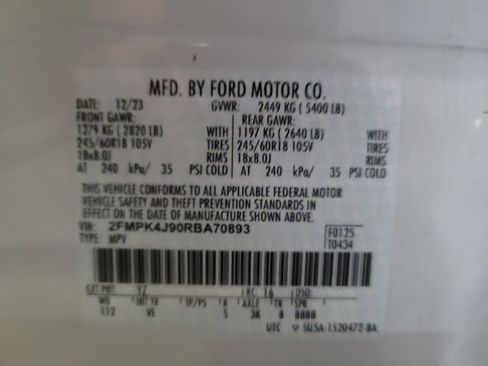 Used 2024 Ford Edge SEL image 33