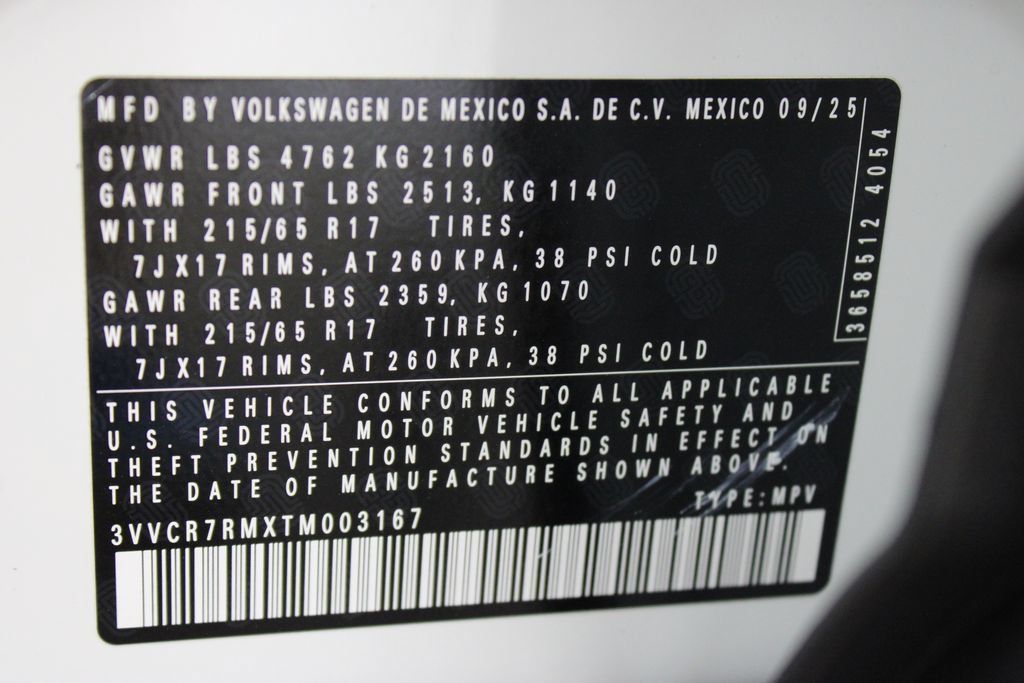 Certified 2026 Volkswagen Tiguan S FWD image 28