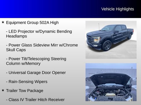 Used 2022 Ford F150 Lariat w/ Equipment Group 502A High image 16