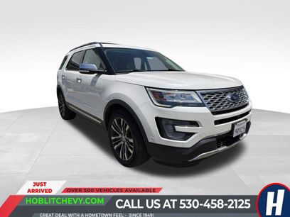 Used 2017 Ford Explorer Platinum