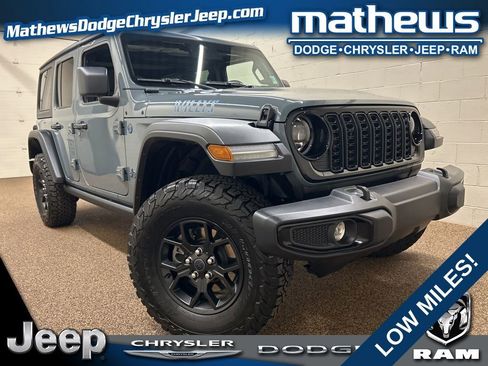 Used 2025 Jeep Wrangler Unlimited Sport S 4xe AWD/4WD image 1