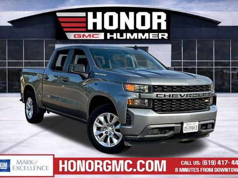 Used 2021 Chevrolet Silverado 1500 Custom RWD image 1