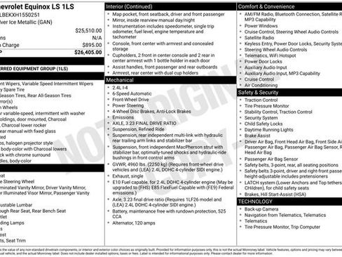 Used 2017 Chevrolet Equinox LS image 2