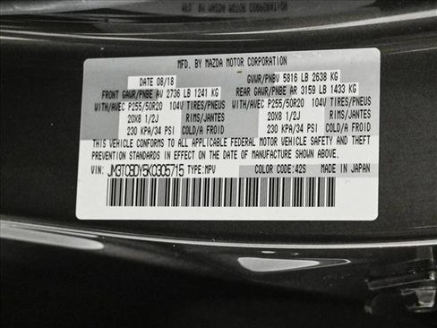 Used 2019 MAZDA CX-9 Grand Touring image 26