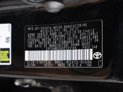 Used 2025 Toyota Corolla SE FWD image 44