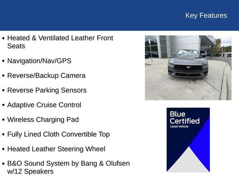 Certified 2024 Ford Mustang Premium RWD image 29