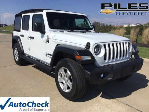 Used 2021 Jeep Wrangler Unlimited Sport AWD/4WD image 1