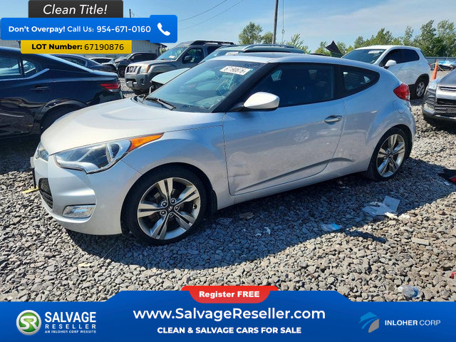Used 2017 Hyundai Veloster Value Edition FWD image 1