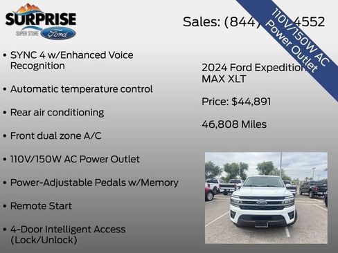 Used 2024 Ford Expedition Max XLT AWD/4WD image 17