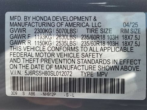 Used 2025 Honda CR-V Sport-L image 25