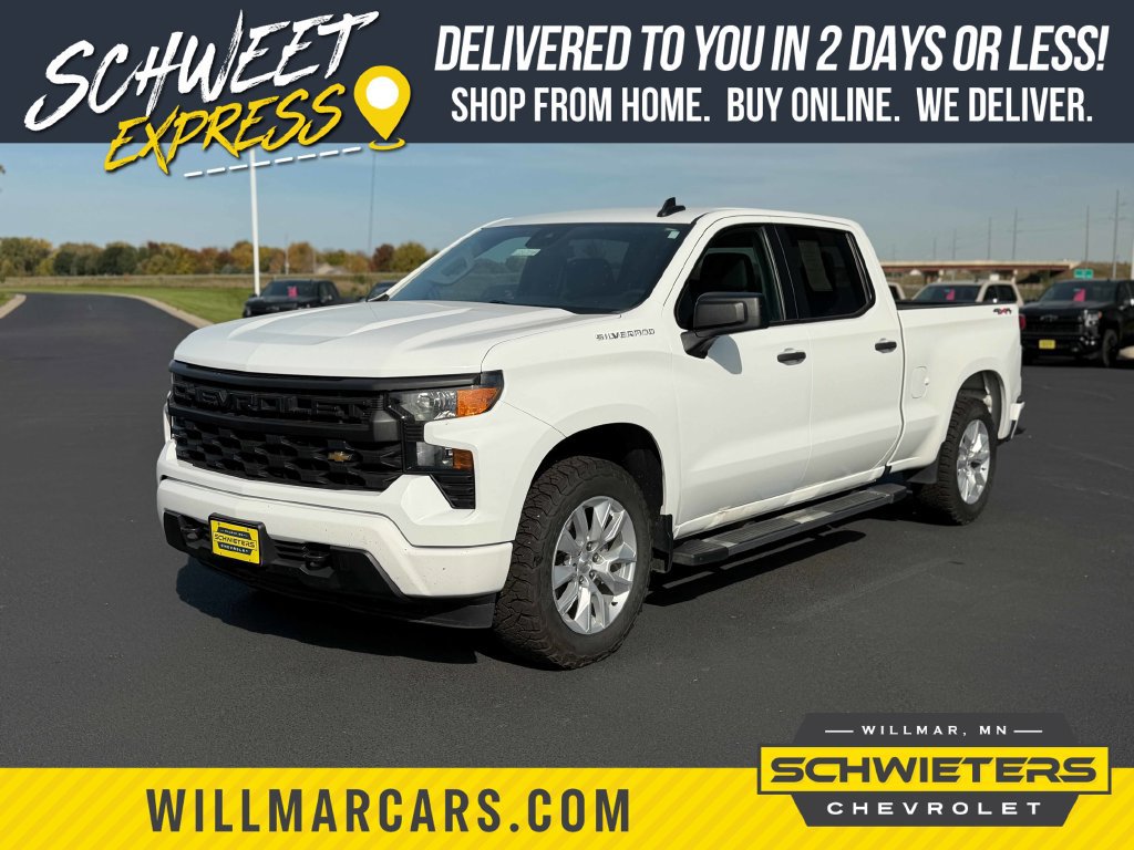 Used 2023 Chevrolet Silverado 1500 Custom AWD/4WD image 1