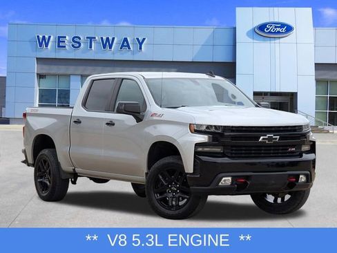 Used 2021 Chevrolet Silverado 1500 LT Trail Boss w/ Bed Protection Package AWD/4WD image 1