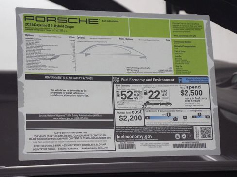 New 2026 Porsche Cayenne S AWD/4WD image 25