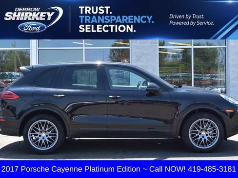 Used 2017 Porsche Cayenne Platinum Edition AWD/4WD image 3
