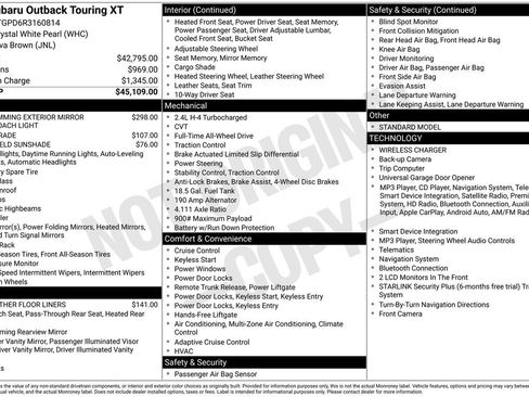 Used 2024 Subaru Outback Touring XT AWD/4WD image 5
