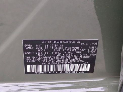 New 2026 Subaru Crosstrek 2.5i Limited image 37