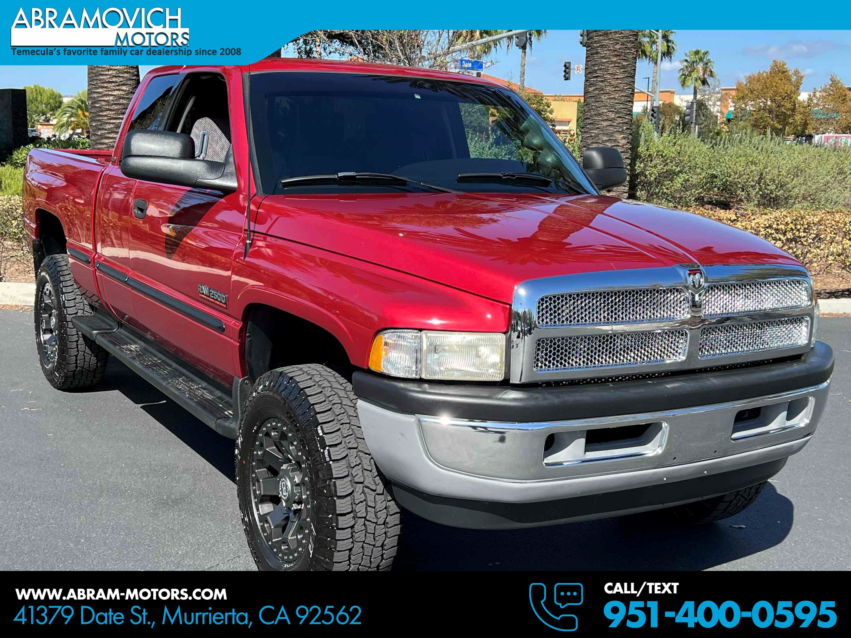 Used 1998 Dodge Ram 2500 Truck 4x4 Quad Cab image 1