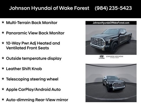 Used 2024 Toyota Tundra 1794 Edition AWD/4WD image 18