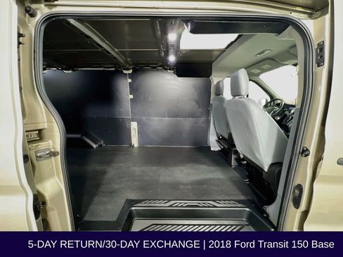Certified 2018 Ford Transit 150 148 Low Roof w/ Premium Package RWD image 29