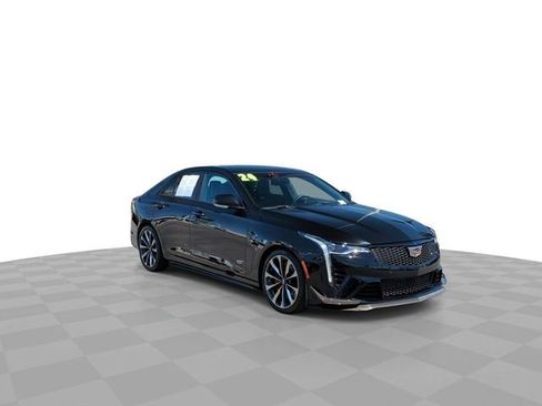 Used 2024 Cadillac CT4 V Blackwing w/ Carbon Fiber 1 Package RWD image 3