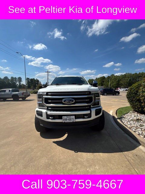 Used 2021 Ford F250 Platinum w/ FX4 Off-Road Package AWD/4WD image 11