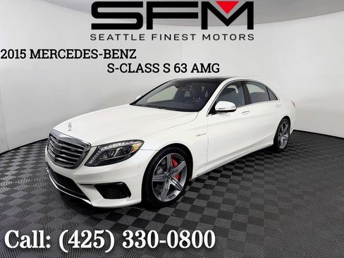 Used 2015 Mercedes-Benz S 63 AMG 4MATIC Sedan image 1