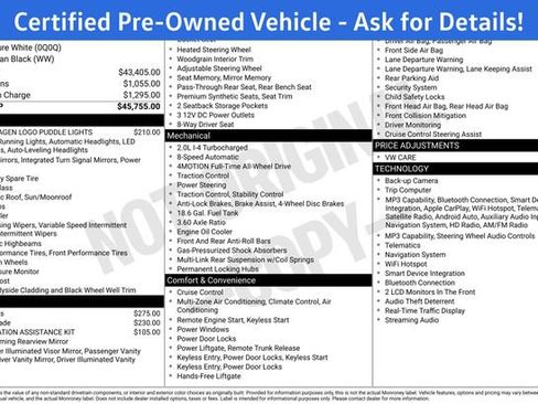 Certified 2022 Volkswagen Atlas Cross Sport SEL image 2