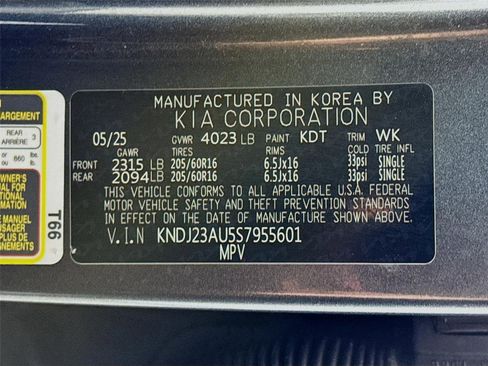 Certified 2025 Kia Soul LX w/ LX Technology Package FWD image 29